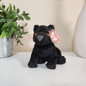 Ty Beanie Baby “Midnight” the Black Panther (6 inch) Vintage Beanie Babies