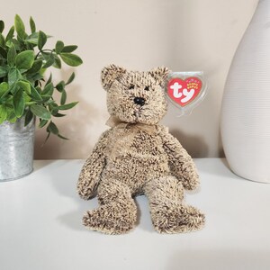Ty Beanie Baby “Harry” the adorable fuzzy bear (8.5 inch) Vintage Beanie Babies