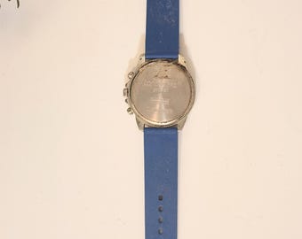 Men's Longboard Stories ATLAS Blue Wristwatch Vintage