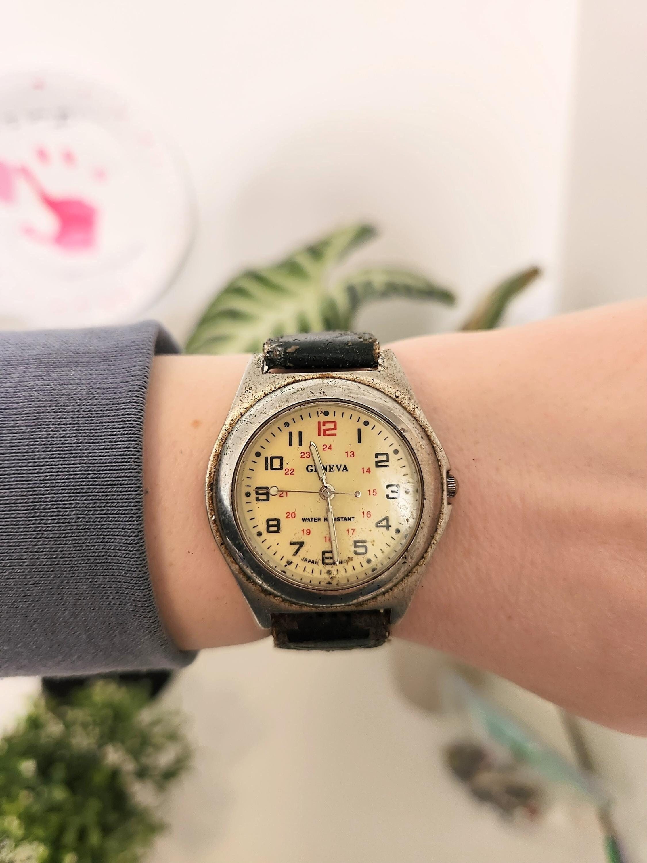 Reloj Geneva Mujer Antiguo Marca Geneva Superior Reloj Mujer