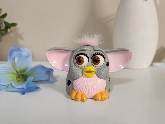 Grey and pink furby outlet