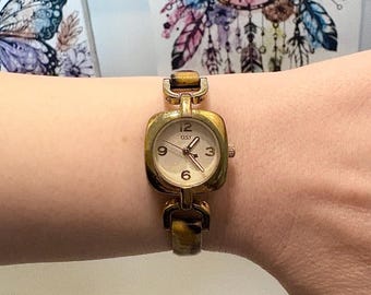 Montre Vintage Citizen Pour Femme En Métal Doré – Besoin D’une Pile Neuve !