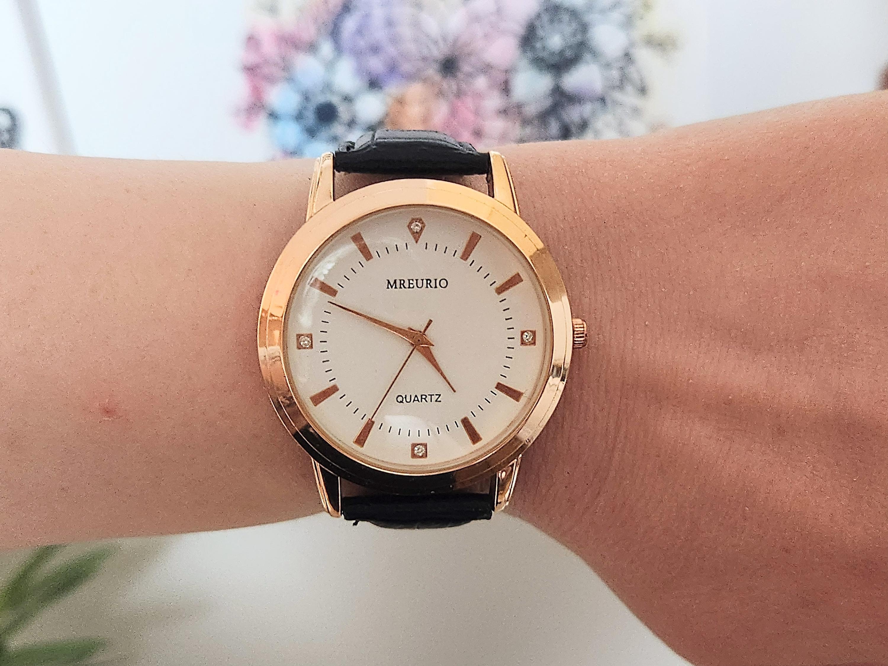 Quartz Wristwatch Mreurio Quartz Watch Price Vintage Mens Mreurio