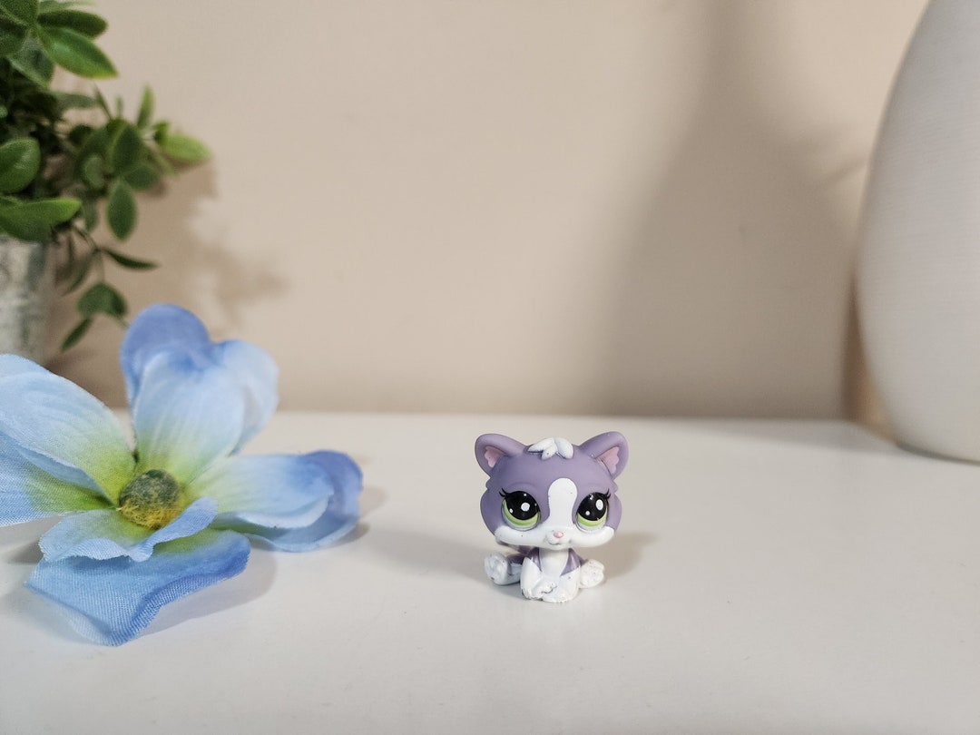 LPS Triplés Chats - Littlest Pet Shop - #1128 #2033 #1053 - Hasbro - Occasion