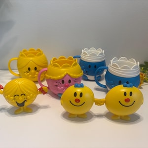 Mr. Men Little Miss Cups & Figures McDonalds Happy Meal speelgoed voor kinderen