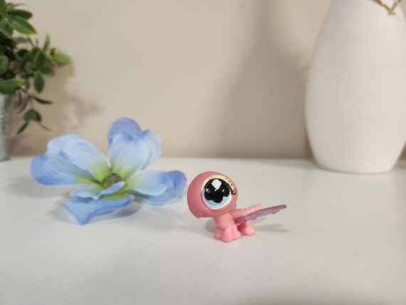 Littlest Pet Shop Dragonfly 503 LPS Pink W Purple Wings Etsy UK