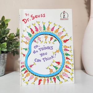 Oh, the Thinks You Can Think von Dr. Seuss – 1975 Erstausgabe, gebundene Ausgabe