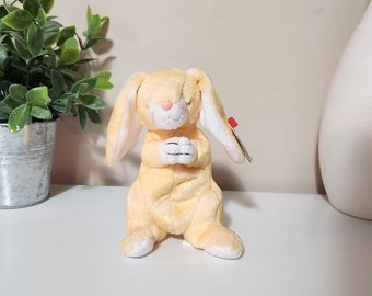 Ty Beanie Babies - Grace The Prauring Hase - Vintage Plüschtier (15cm)
