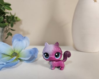 RARE Lavender Purple Shorthair Kitten 2094 Littlest Pet Shop Cat Etsy