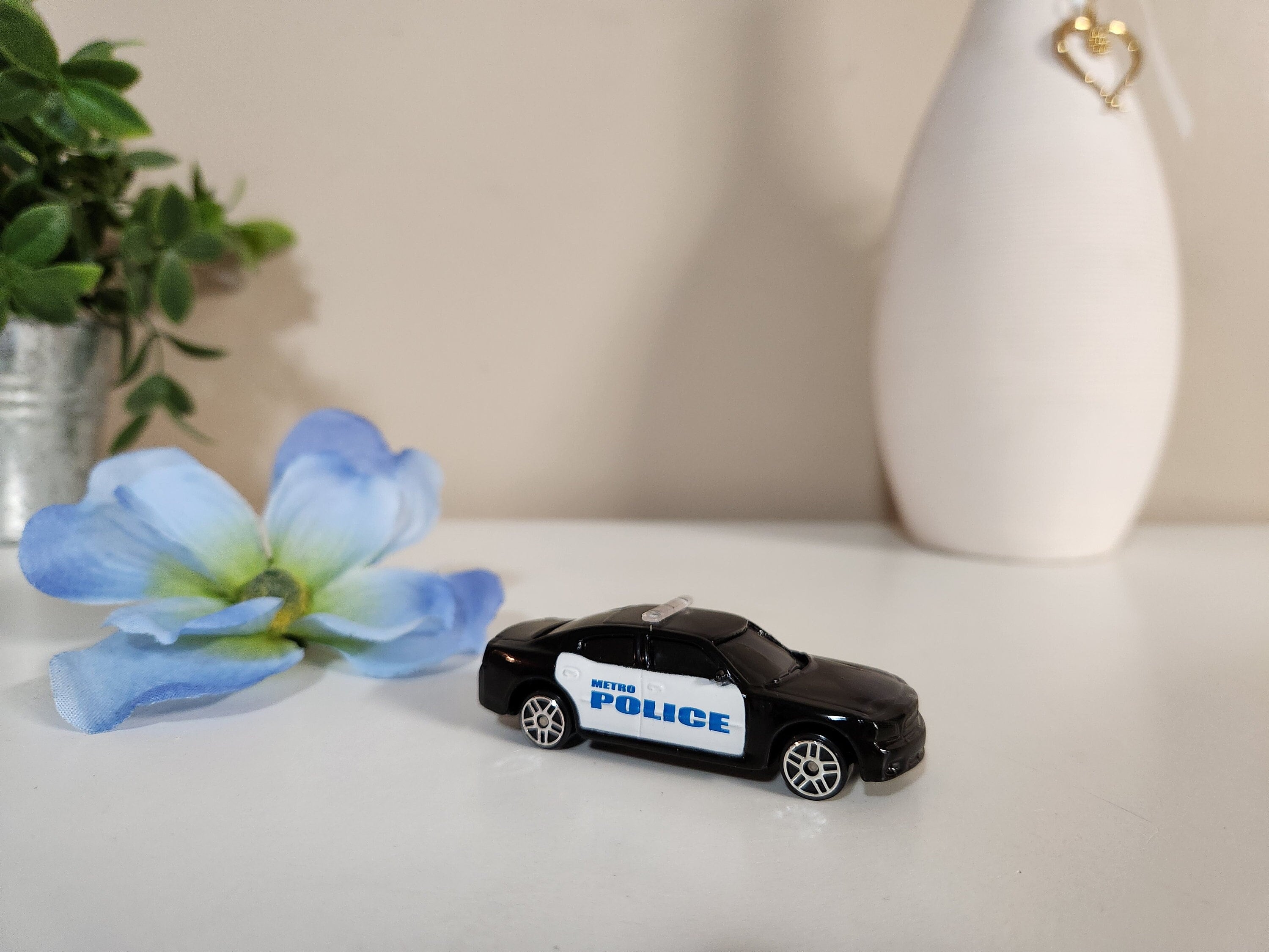 dodge charger police car toy
