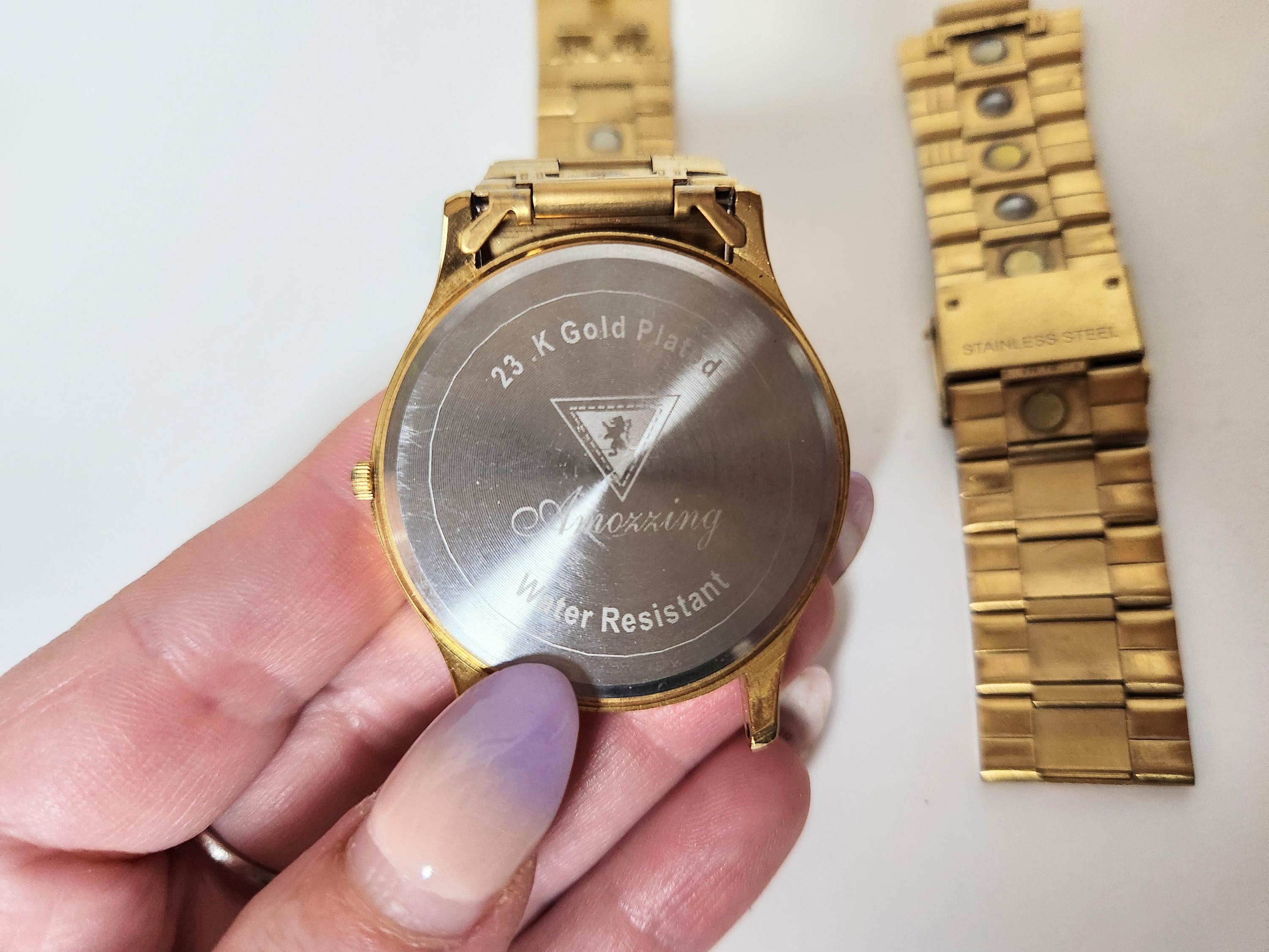 23K GOLD 腕時計 不動品 【公式通販】