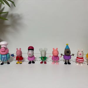 Peppa Pig Character Lot of 8