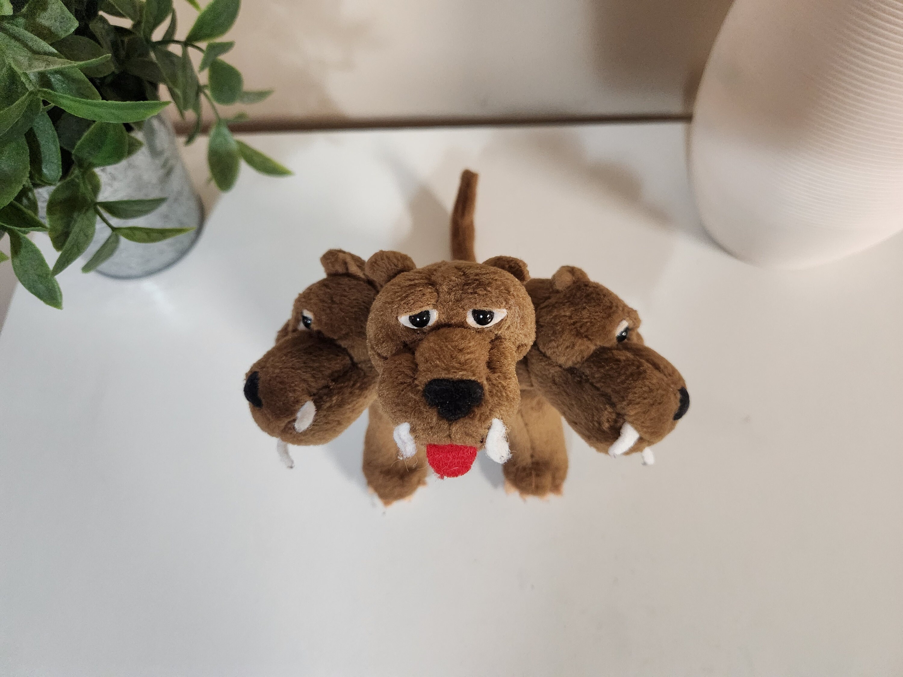Harry Potter Fluffy Hagrid s Pet Three Headed Dog Plush 5.5 Etsy Canada