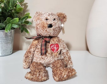 Ty Beanie Baby “Oso de firma 2002” (8,5 pulgadas)