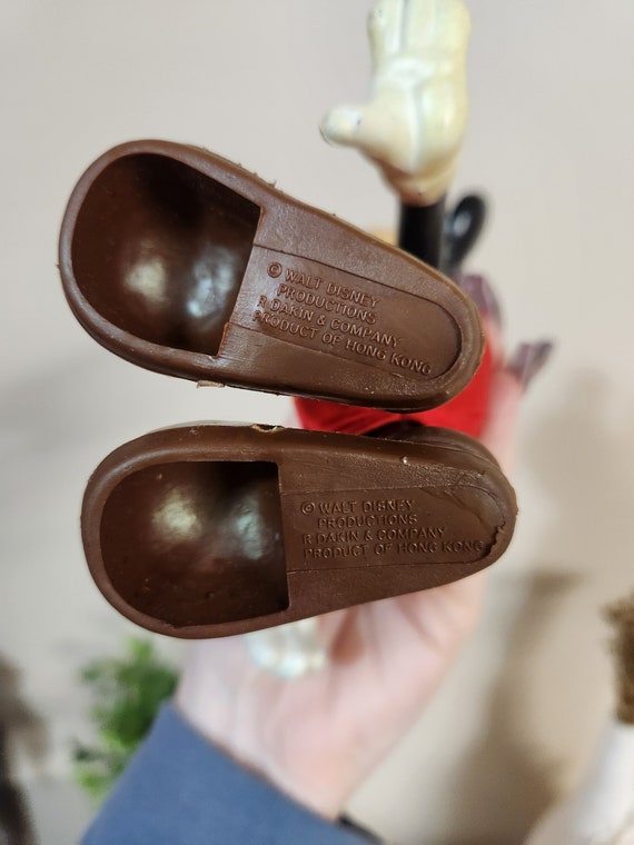 香港製ヴィンテージミッキーマウスプラスチックおもちゃフィギュア