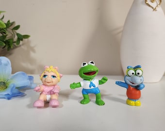 ヴィンテージ カーミット ザ フロッグ フィギュア マペット ベイビーズ