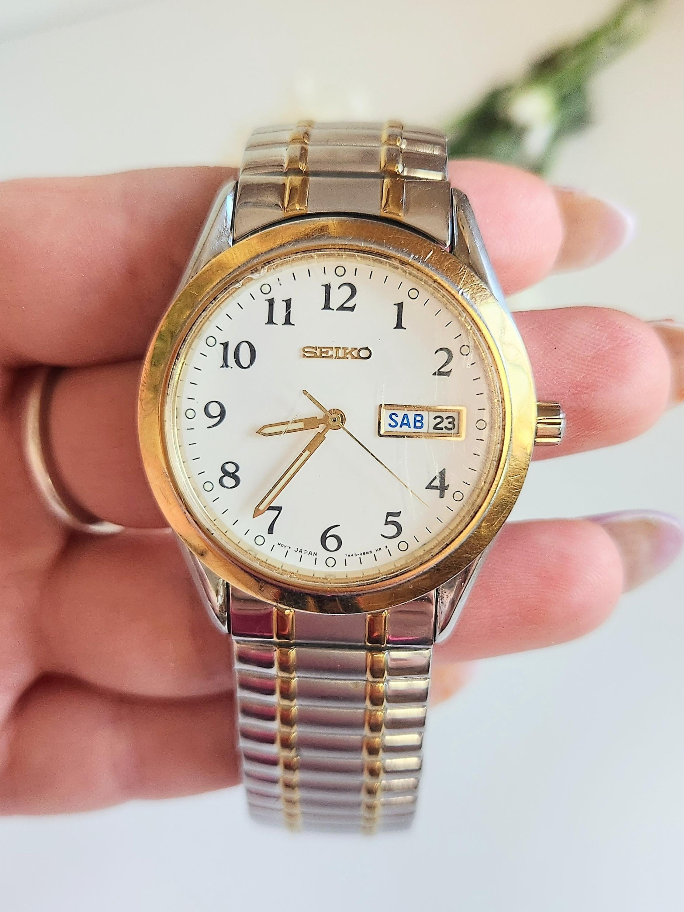 レア・美品 SEIKO 7N43-0BP0 メンズ 腕時計 クォーツ アナログ 2025年最新】Yahoo!オークション -seiko 7n43(セイコー)の中古品