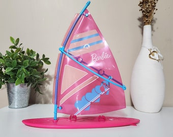 Mattel Barbie Windsurfing Brett Pink Segelboot