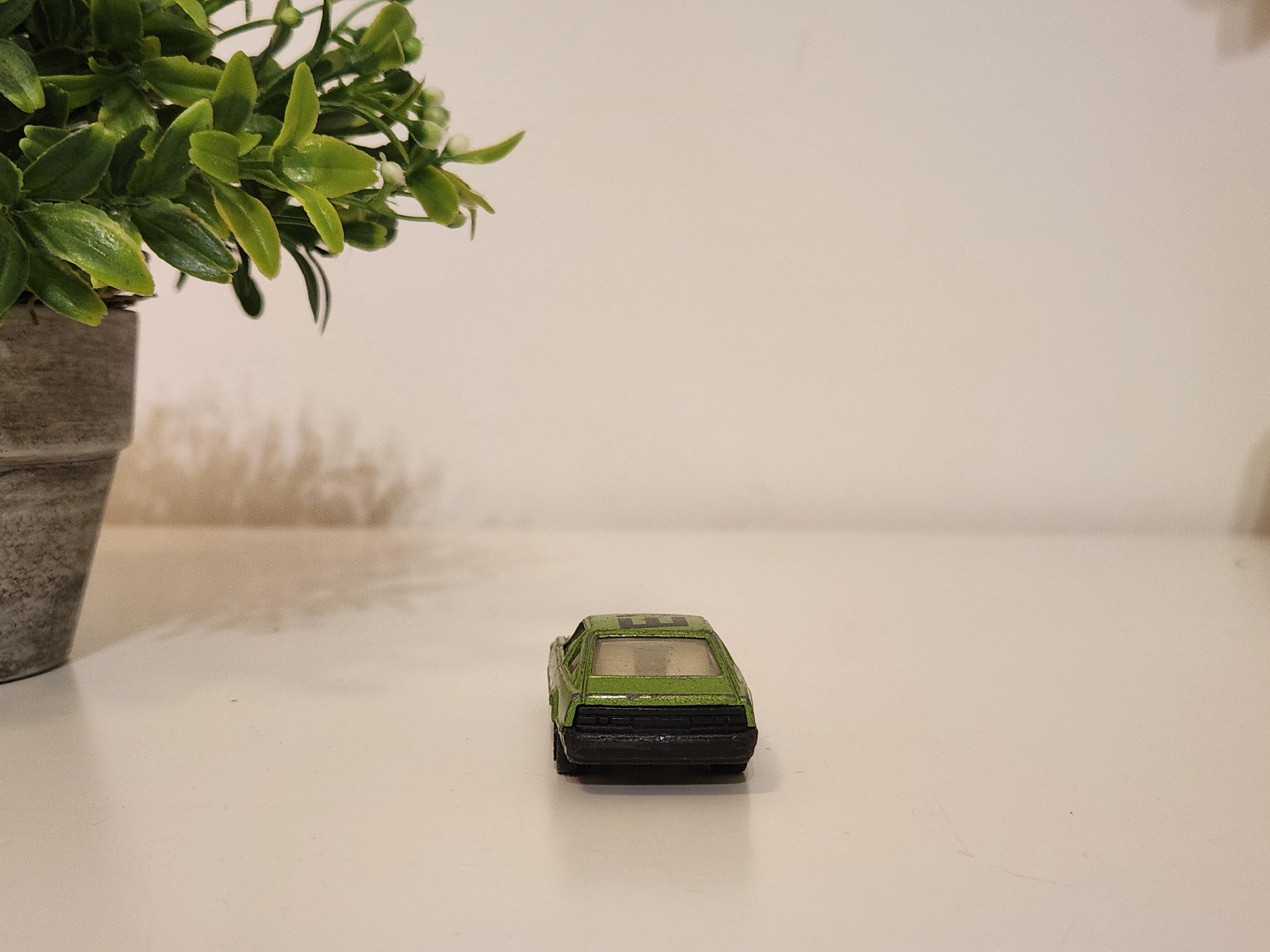 Nissan 300 ZX Turbo Race Rally Car #13 Green Diecast Scale