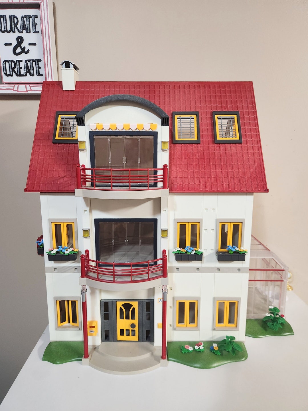 Playmobil dollhouse extension new arrivals
