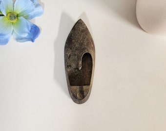 ISTANBUL 真鍮ポケット灰皿　ヴィンテージ　スリッパ ISTANBUL 真鍮ポケット灰皿 ヴィンテージ スリッパ