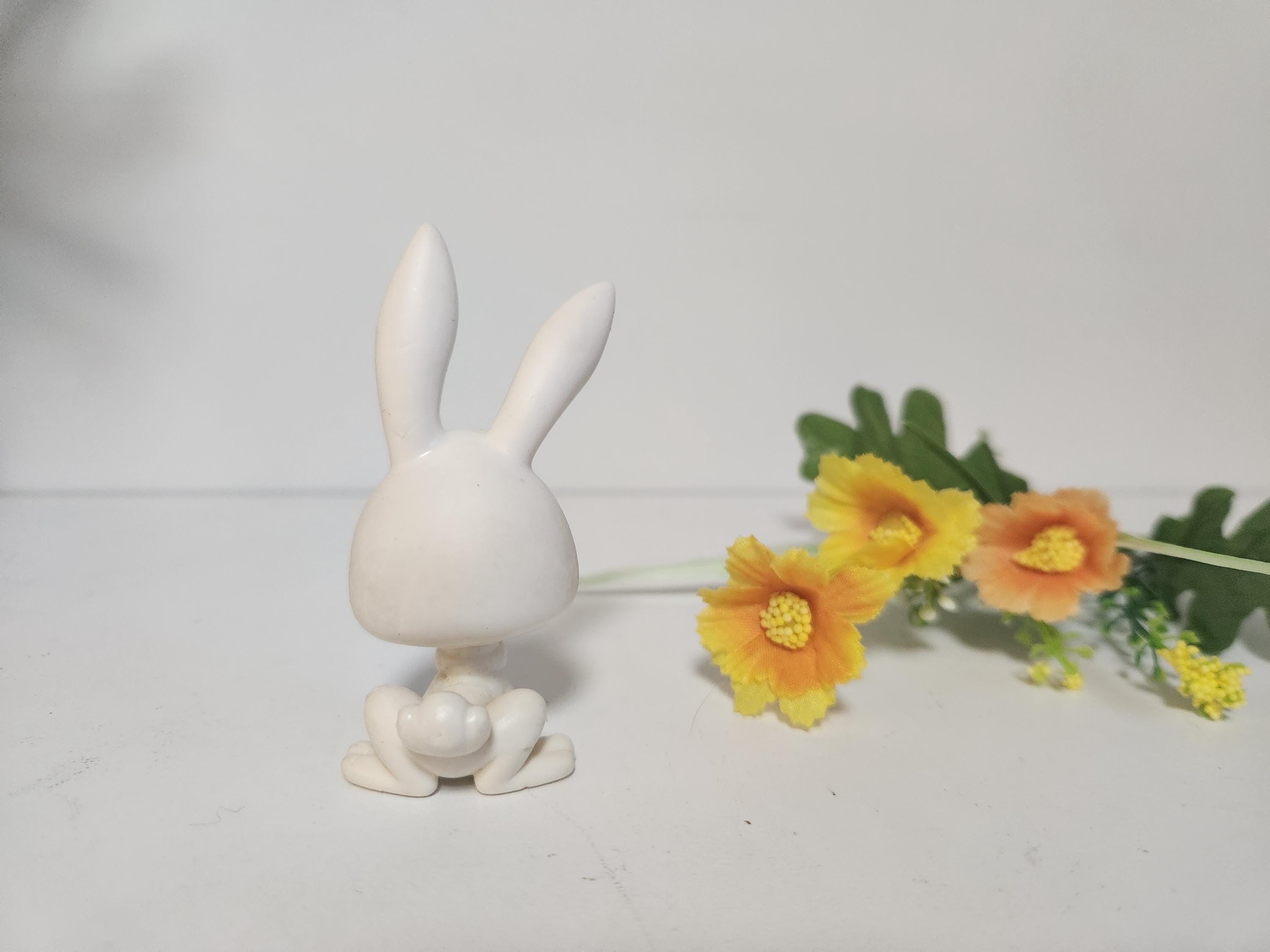 リトルペットショップ #3 ウサギ（白・青目） - 本物のヴィンテージ