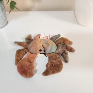 Vintage 1993 Ty Teenie Beanie Baby Claude the Crab