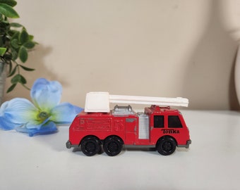Vintage 1960's Tonka TFD Red Aerial Ladder Fire Truck Ladder