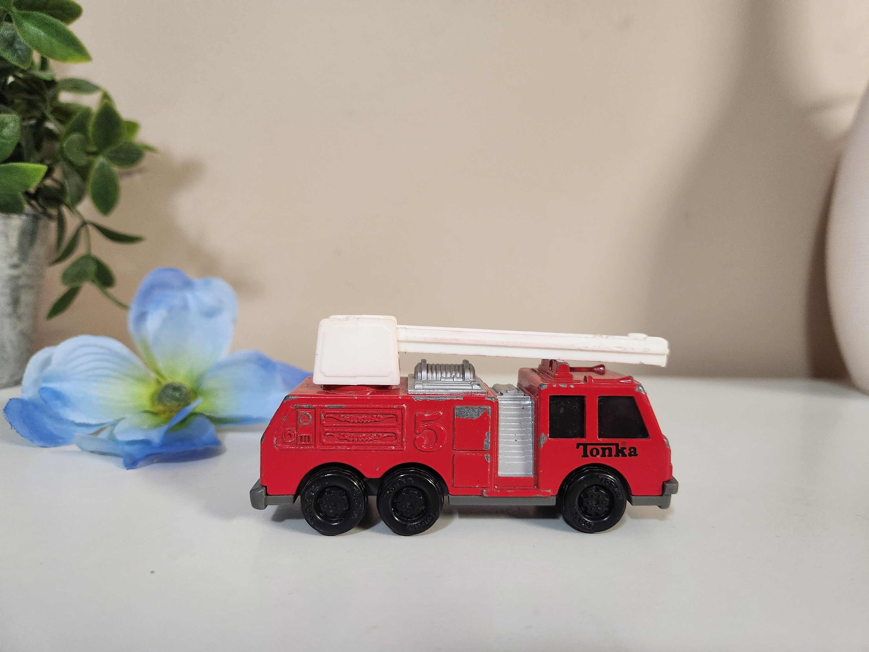 Old toy fire trucks - Etsy 日本