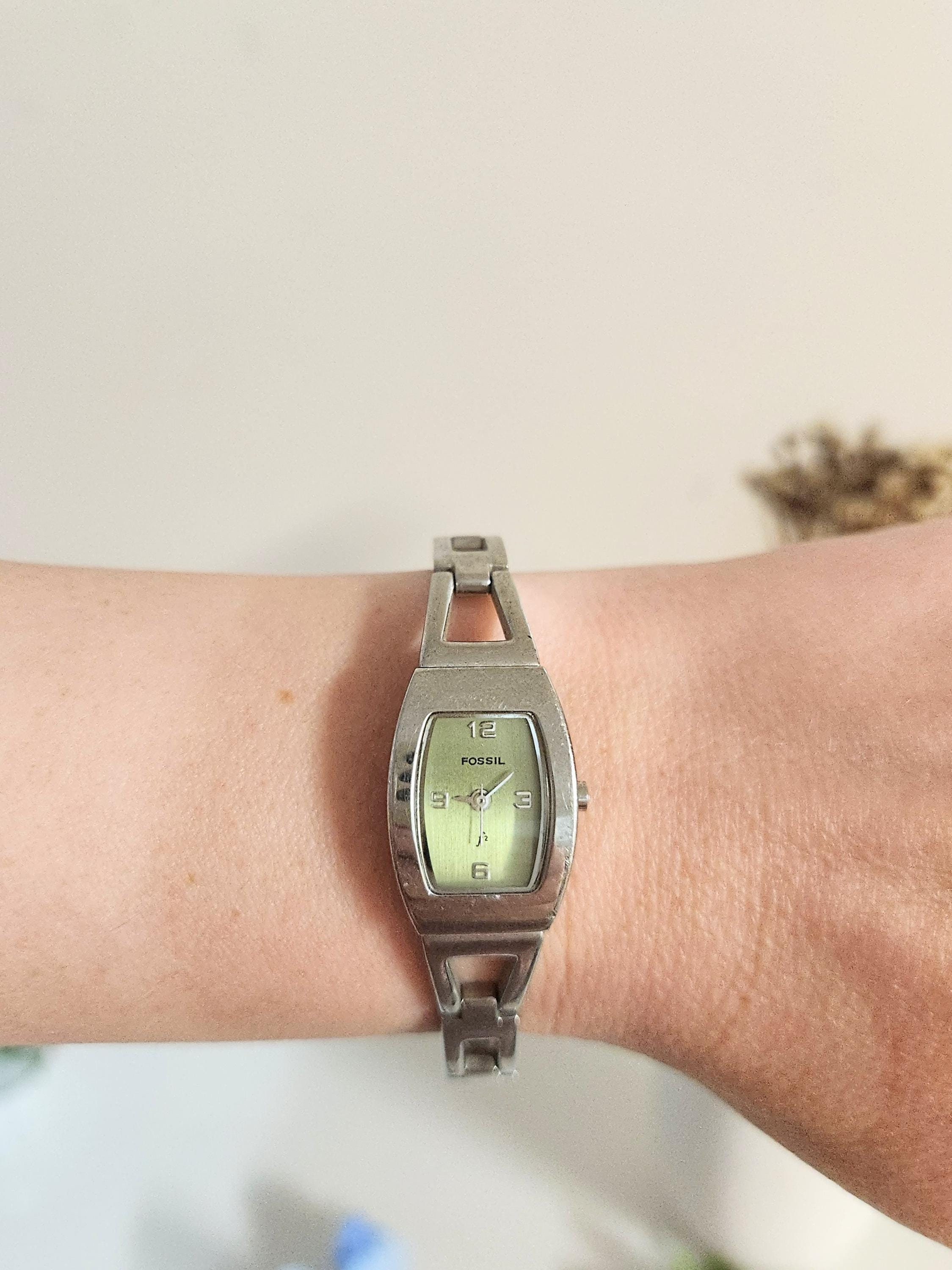 Vintage Fossil Watch Etsy Israel