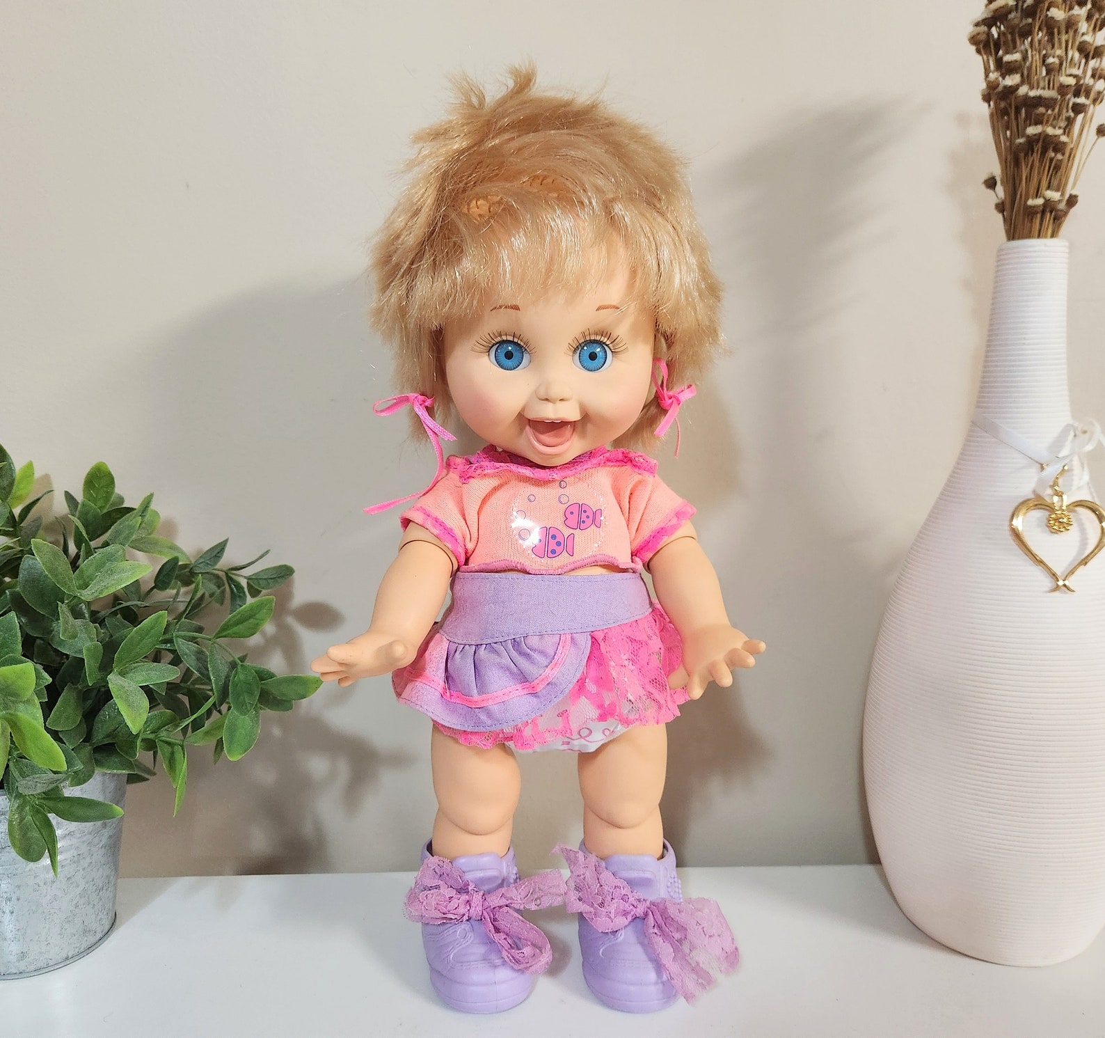 Poupée Galoob Baby Face AA So Playful Penny Black
