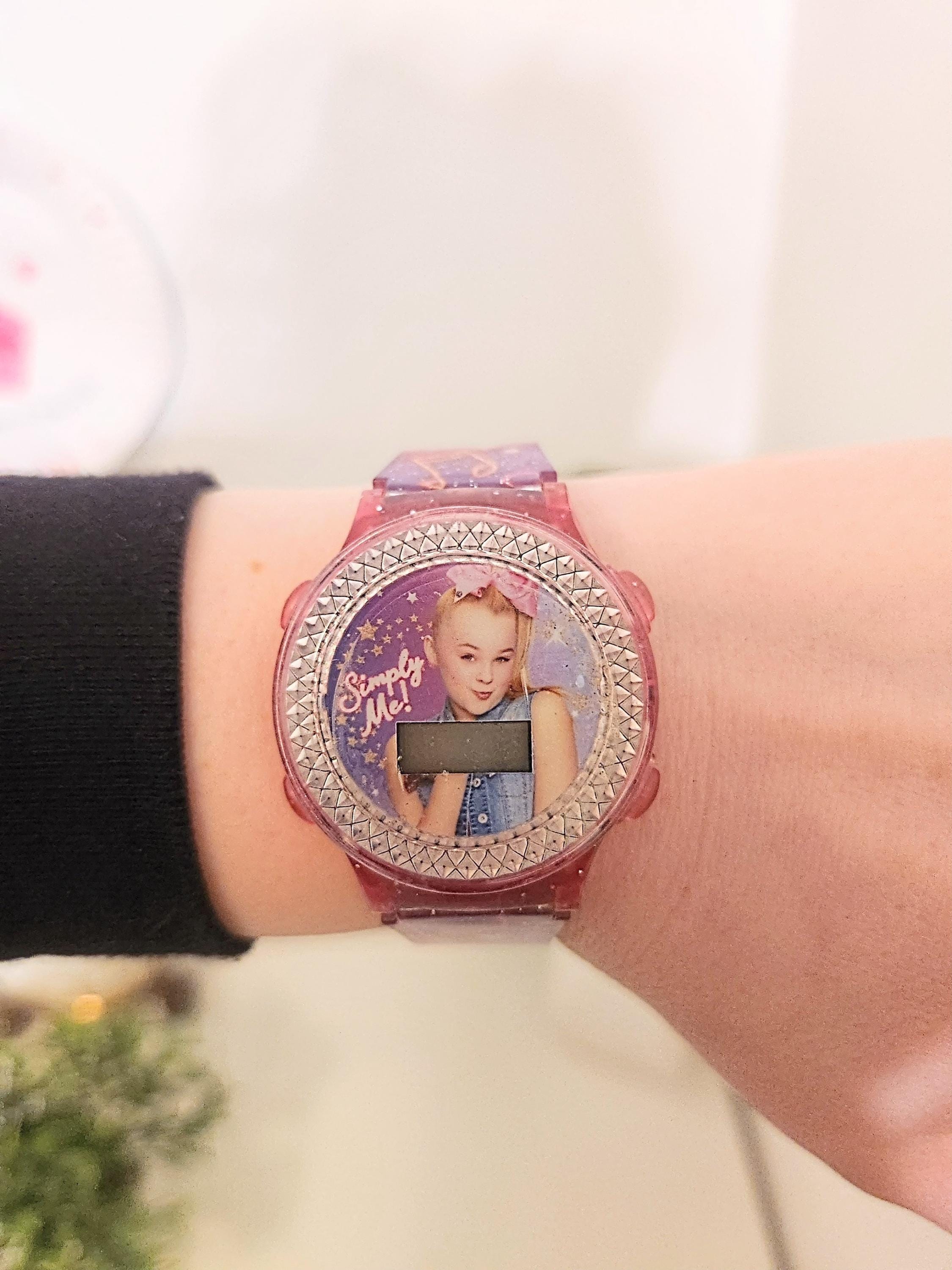 Rare Accutime Jojo Siwa Watch 2019 Nickelodeon Star Pink Sparkle