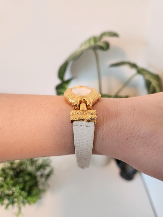 Vintage Park Lane Fashion Bracelet Watch Park Lane | Accessories | Vintage Park Lane Hinged Silver  main image 4