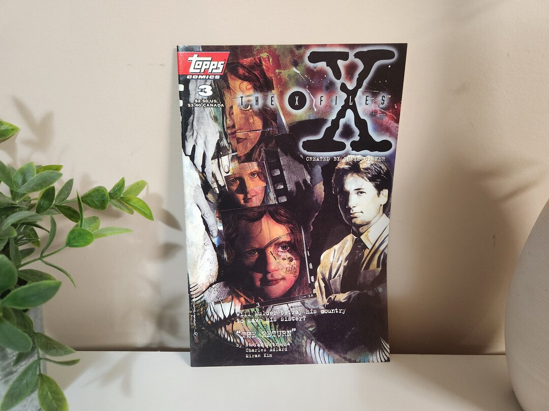 X-FILES No. 3 “THE RETURN” Comix Book 1995 - Etsy