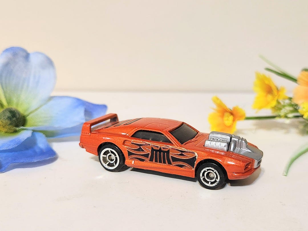 Rare Hot Wheels Mcdonald's Acceleracers Rivited Orange Hotrod Sports ...