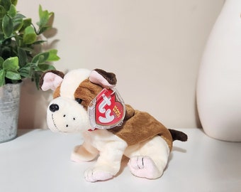 Peluche « Huggins » le chien Ty Beanie Baby ! (6,5 pouces)