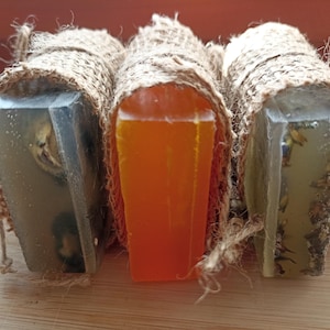 HANDMADE SOAP Set with Organic and Essential Oils, Vitamin E, Aloe Vera. Natural Soap, Premium Quality Soap. Face, Hand and Body Soap