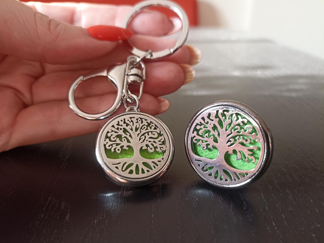 Gift for Him, Gift for Her. Key Holder, Car Aromatherapy Diffuser & 5 ...