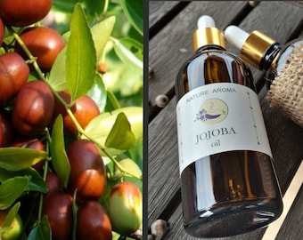 JOJOBA-ÖL, Natürliches Bio-Trägeröl für Mischungen mit ätherischen Ölen für die Körperbutter, Haut und Haare