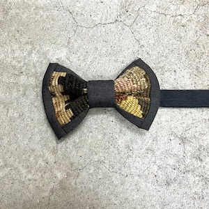 Kilim Bowtie Handcrafted WeddingBowtie Wool Handcraft JAPAN Partystyle Men'sfashion