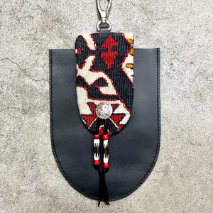 MedicineBag MedicinePouch Bag Kilim Leather CoinConcho