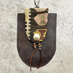 MedicineBag MedicinePouch Bag Kilim Leather CoinConcho Men'sfashion