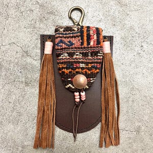 MedicineBag MedicinePouch Bag Kilim Leather CoinConcho