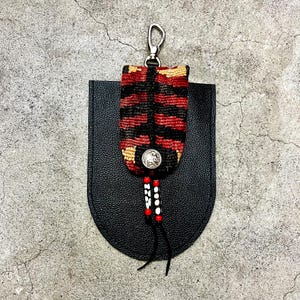 MedicineBag MedicinePouch Bag Kilim Leather CoinConcho
