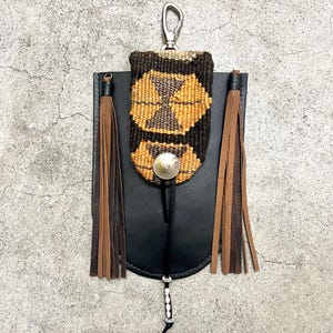 MedicineBag MedicinePouch Bag Kilim Leather CoinConcho Men'sfashion