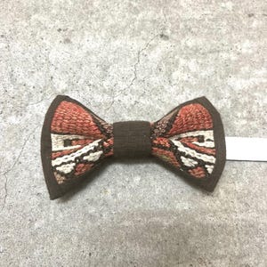 Kilim Bowtie Handcrafted WeddingBowtie Wool Handcraft JAPAN Partystyle Men'sfashion