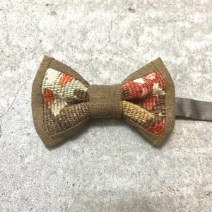 Kilim Bowtie Handcrafted WeddingBowtie Wool Handcraft JAPAN Partystyle Men'sfashion