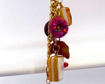 Bakery  Bag Charm – Handmade Clay   Charms
