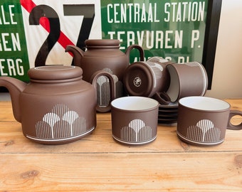 Hornsea Pottery Impact Coffee/Tea Set 1978