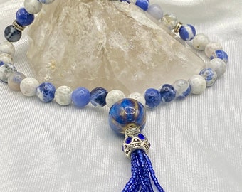 Tasbeeh Natural Gemstone Islamic Prayer Beads